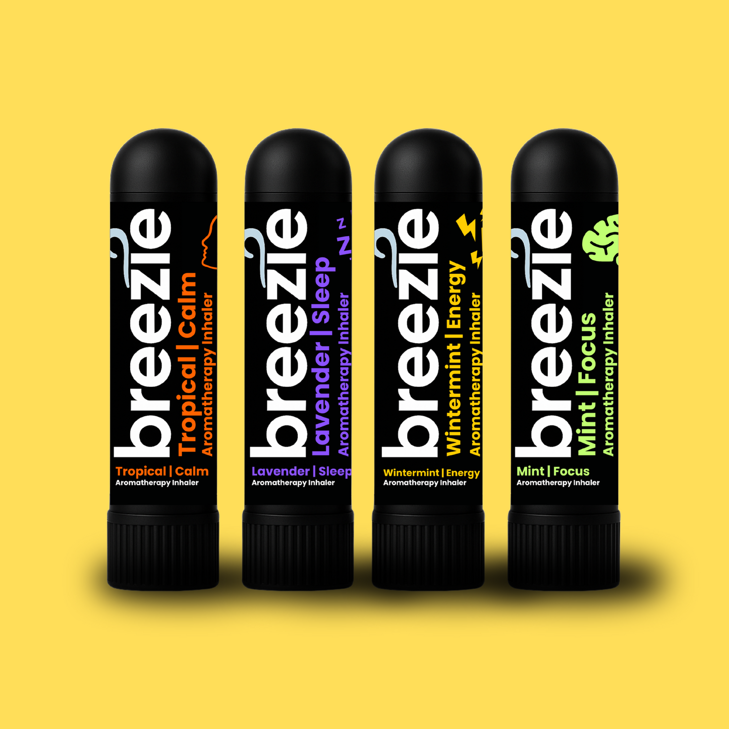 Breezie Nasal Inhaler 4-Pack