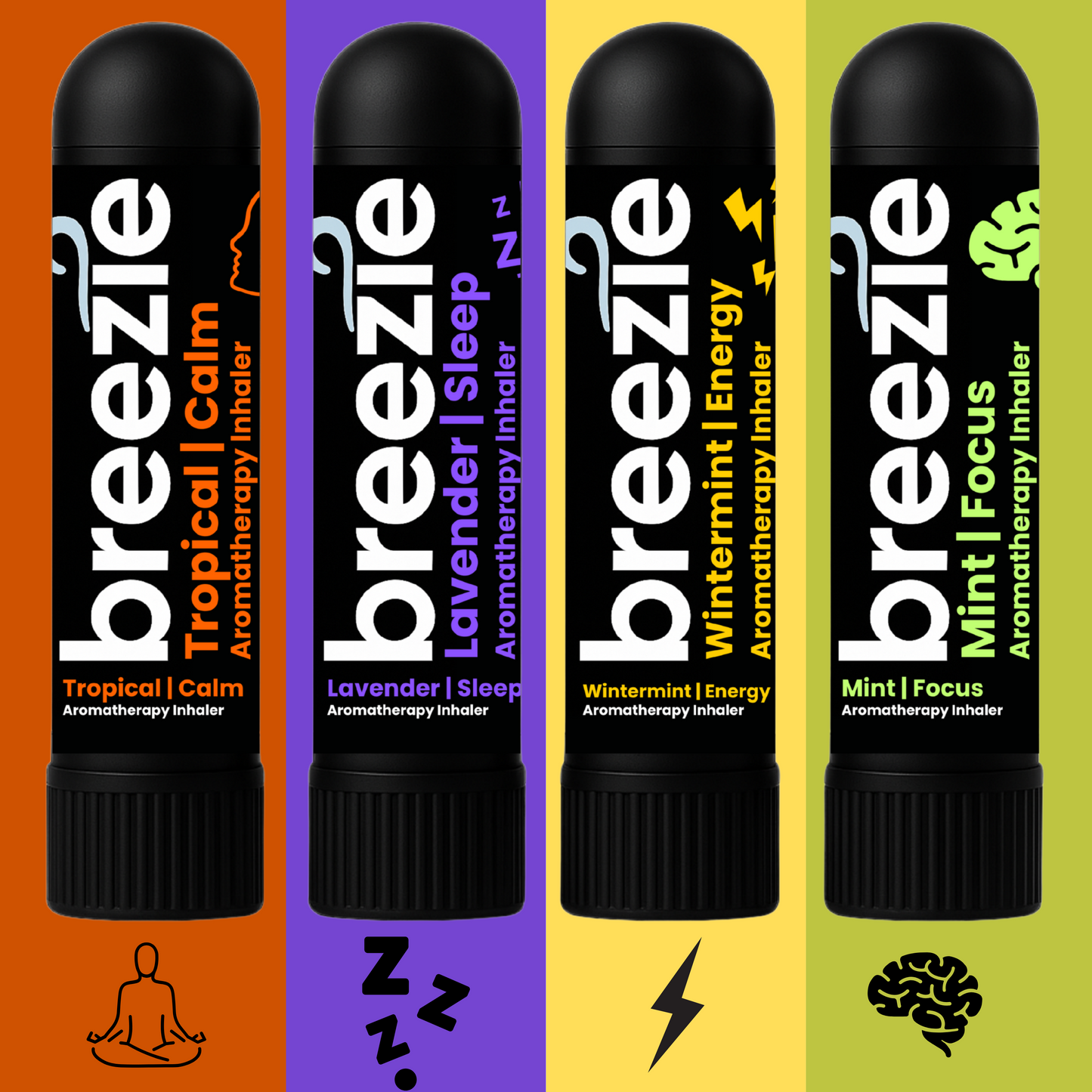 Breezie Nasal Inhaler 4-Pack